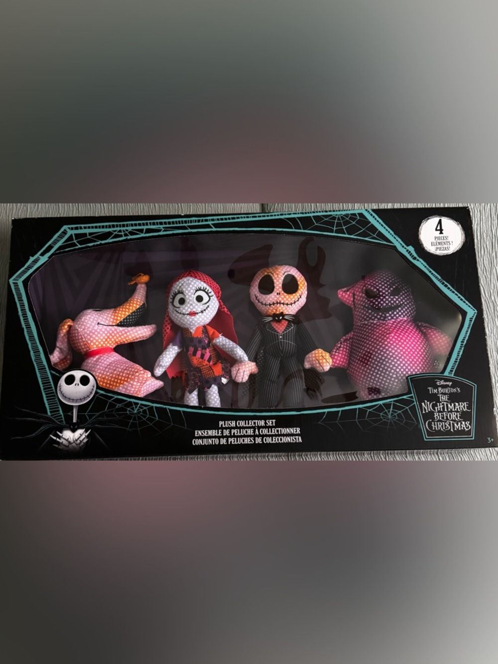 Disney Nightmare Before Christmas 4-Pc Plush Set - Limited Edition Pop Art
